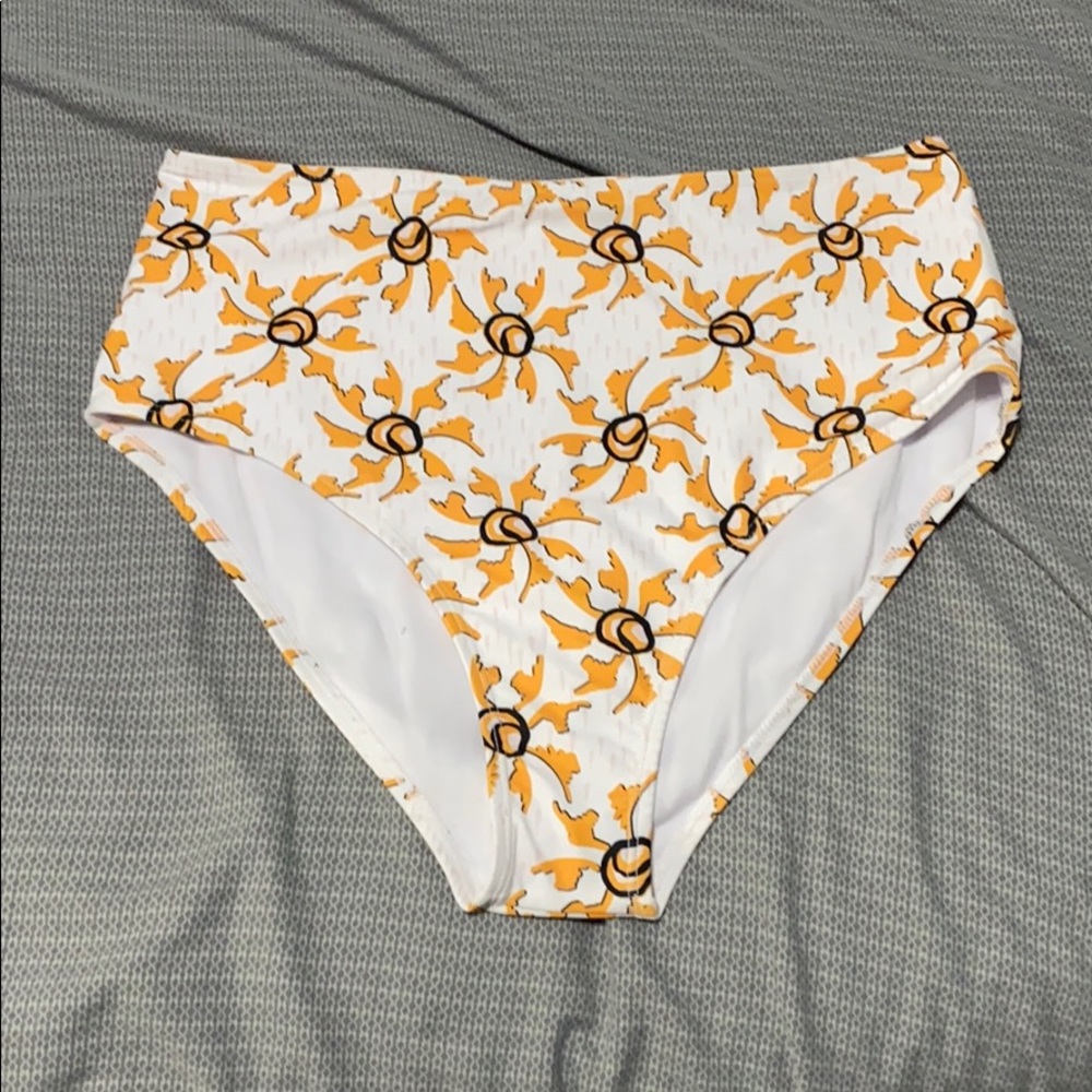 High waist bikini bottoms